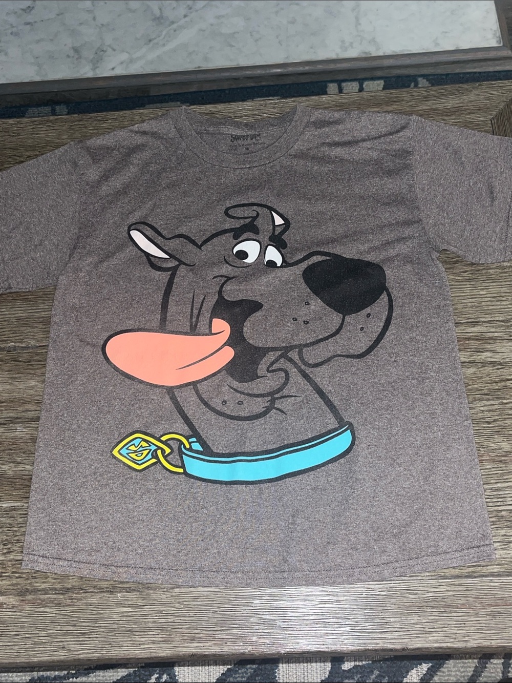 Scooby-Doo Graphic Tee for Kids - Brown Short Sleeve